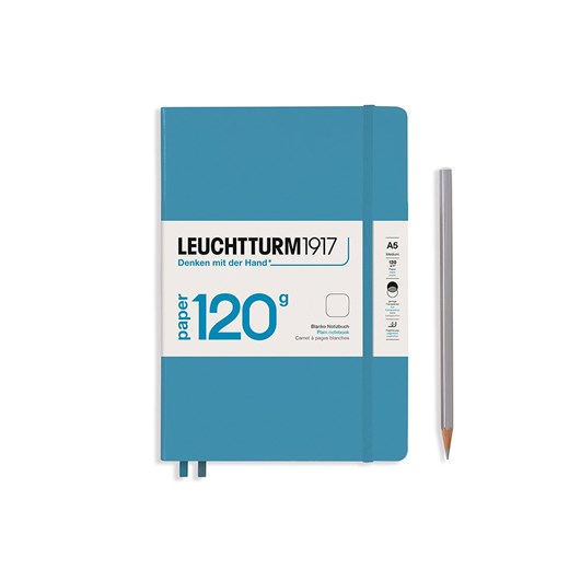 LEUCHTTURM1917 Notatnik w kolorze niebieskim - A5 ze sklepu Limango Polska w kategorii Akcesoria biurowe - zdjęcie 175403808