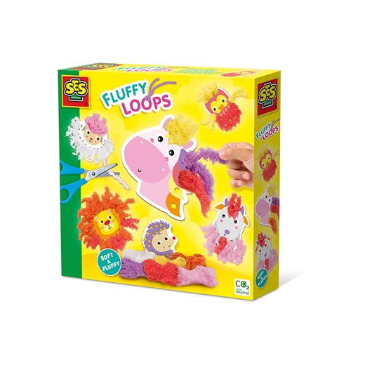 SES Zestaw do majsterkowania &quot;Fluffy loops&quot; - 3+ ze sklepu Limango Polska w kategorii Zabawki - zdjęcie 175404246