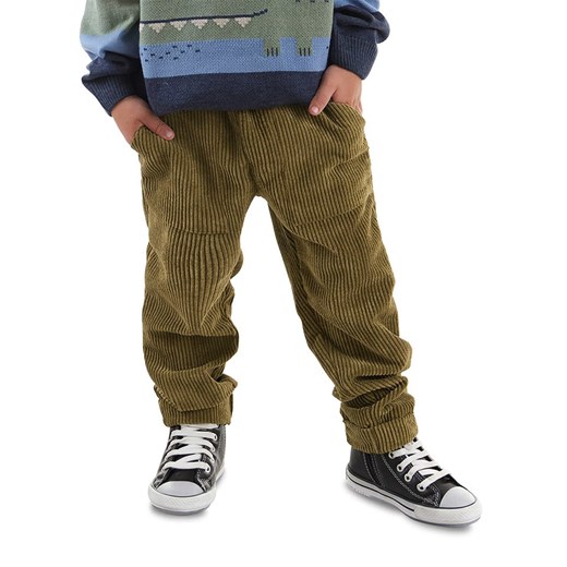 Denokids Spodnie w kolorze khaki ze sklepu Limango Polska w kategorii Spodnie chłopięce - zdjęcie 175404287