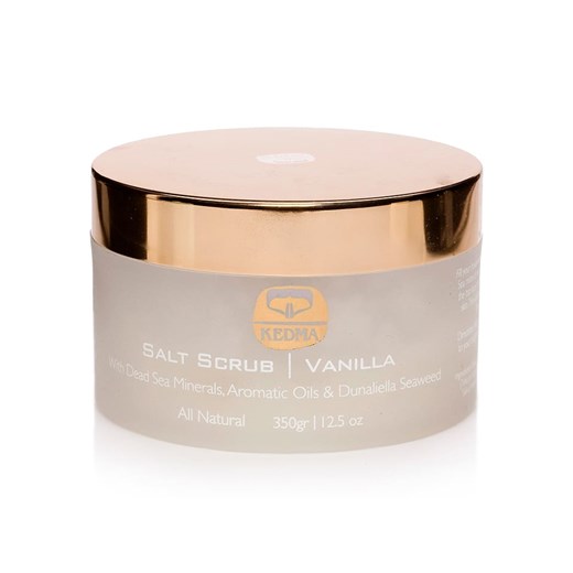 KEDMA Peeling solny "Vanilla" - 350 g - id: 3296320 - marki Kedma - 175404636 KEDMA Peeling solny "Vanilla" - 350 g ze sklepu Limango Polska w kategorii Peelingi do ciała - zdjęcie 175404636