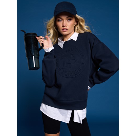 Sinsay - Bluza - granatowy Sinsay XS Sinsay