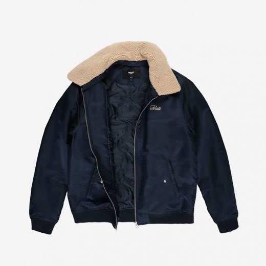 Męska kurtka przejściowa bomberka Prosto Bomber Jacket - granatowa XL Sportstylestory.com