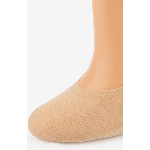 Marilyn beżowe stopki damskie Fitness Silicone, Kolor beżowy, Rozmiar 35-37, Marilyn ze sklepu Primodo w kategorii Skarpetki damskie - zdjęcie 175415558
