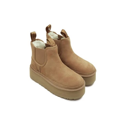 UGG Skórzane śniegowce W NEUMEL PLATFORM CHELSEA 41 Gomez Fashion Store