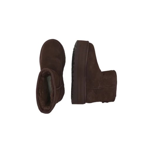 UGG Skórzane śniegowce Classic Mini Platform | z dodatkiem wełny 40 Gomez Fashion Store