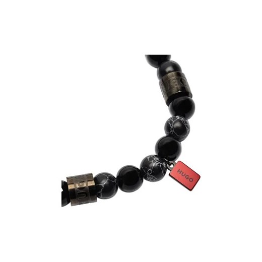 Bransoleta czarna Hugo Boss