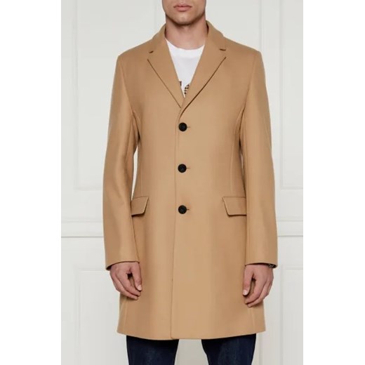 HUGO Wełniany płaszcz Migor 2441 ze sklepu Gomez Fashion Store w kategorii Płaszcze męskie - zdjęcie 175416538