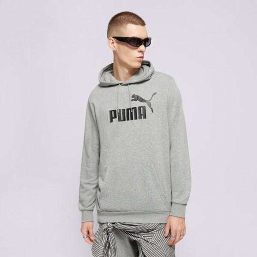 PUMA BLUZA ESS BIG LOGO HOODIE ze sklepu Sizeer w kategorii Bluzy męskie - zdjęcie 175417249
