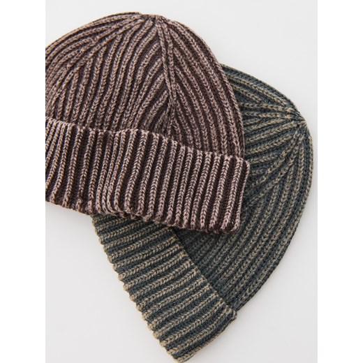 Reserved - Czapka beanie - brązowy Reserved ONE SIZE Reserved