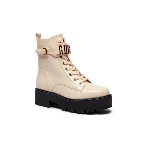 Guess Botki VAIRES | z dodatkiem skóry ze sklepu Gomez Fashion Store w kategorii Botki - zdjęcie 175421196