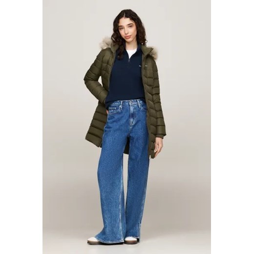Tommy Jeans Puchowa kurtka | Slim Fit Tommy Jeans XS okazja Gomez Fashion Store
