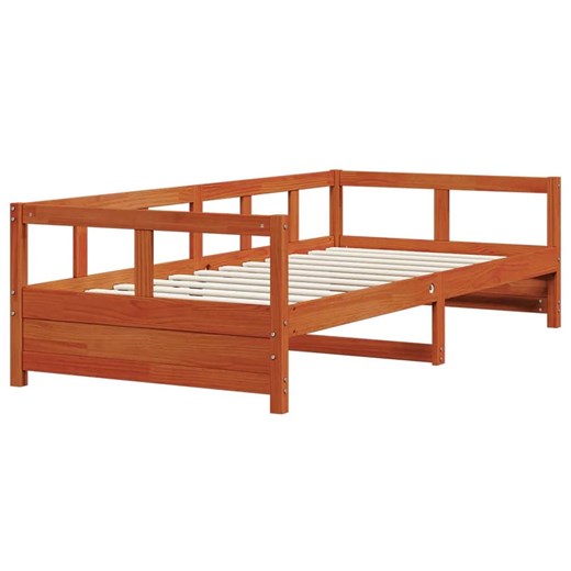 Klasyczne brązowe łóżko 90x200 - Filove 4X Elior One Size Edinos.pl