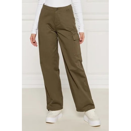 CALVIN KLEIN JEANS Spodnie cargo | Regular Fit ze sklepu Gomez Fashion Store w kategorii Spodnie damskie - zdjęcie 175427297