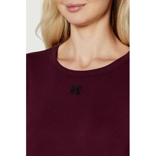 HUGO T-shirt Deloris | Regular Fit XS wyprzedaż Gomez Fashion Store