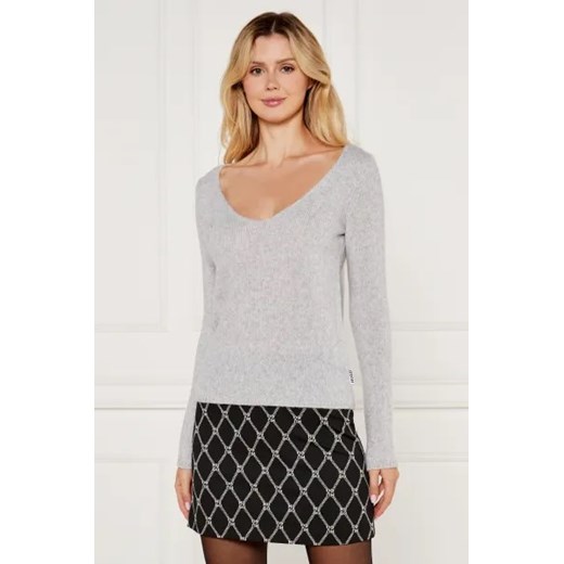 HUGO Wełniany sweter Shakilyna 50522533 | Slim Fit ze sklepu Gomez Fashion Store w kategorii Swetry damskie - zdjęcie 175427407