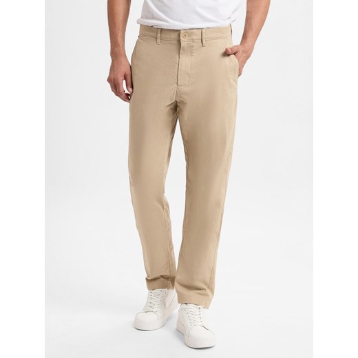 Tommy Hilfiger Spodnie - Harlem Mężczyźni Bawełna melanżowy jednolity ze sklepu vangraaf w kategorii Spodnie męskie - zdjęcie 175427697