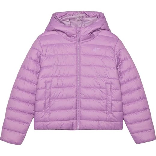 Kurtka puchowa dziewczęca TDJAF449 4F ze sklepu SPORT-SHOP.pl w kategorii Kurtki dziewczęce - zdjęcie 175428618