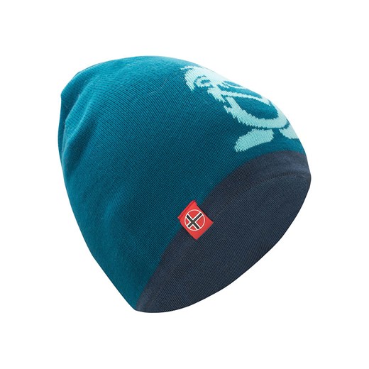 Trollkids Dwustronna czapka beanie &quot;Troll&quot; w kolorze niebiesko-granatowym ze sklepu Limango Polska w kategorii Czapki dziecięce - zdjęcie 175428728