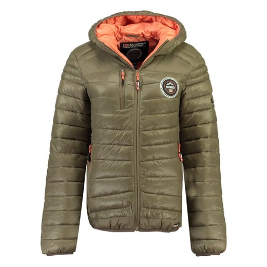 Geographical Norway Kurtka pikowana &quot;Bambway&quot; w kolorze khaki ze sklepu Limango Polska w kategorii Kurtki damskie - zdjęcie 175428859