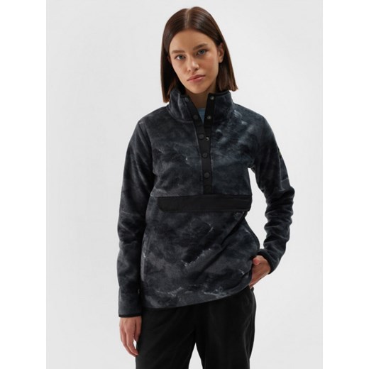 Damski polar z nadrukiem 4F 4FWAW24TFLEF298 - multikolor L Sportstylestory.com