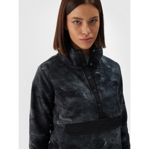 Damski polar z nadrukiem 4F 4FWAW24TFLEF298 - multikolor M Sportstylestory.com