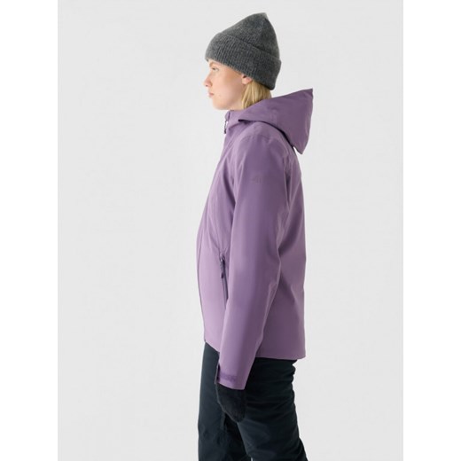 Damska kurtka narciarska 4F 4FWAW24TTJAF572 - fioletowa XL Sportstylestory.com