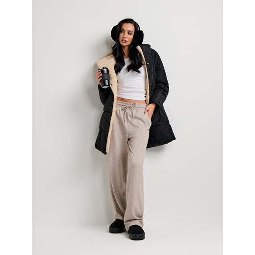 Sinsay - Płaszcz - czarny Sinsay XXL Sinsay