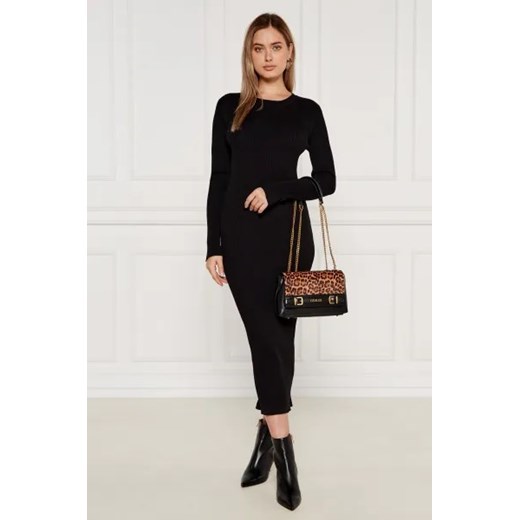 Listonoszka Guess skórzana średnia elegancka 