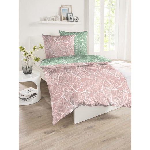 Schiesser Komplet pościeli renforcé "Yola" w kolorze Schiesser 155x220 cm wyprzedaż Limango Polska