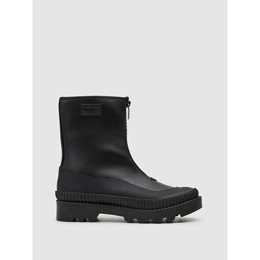 Pepe Jeans FOOTWEAR Botki &quot;Gum&quot; w kolorze czarnym ze sklepu Limango Polska w kategorii Botki - zdjęcie 175442936