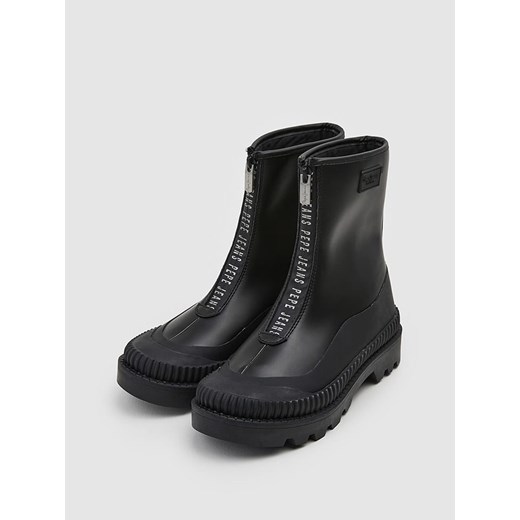 Pepe Jeans FOOTWEAR Botki "Gum" w kolorze czarnym 37 okazja Limango Polska