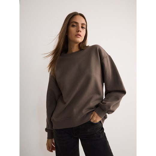 Reserved - Bluza oversize - brązowy Reserved L Reserved