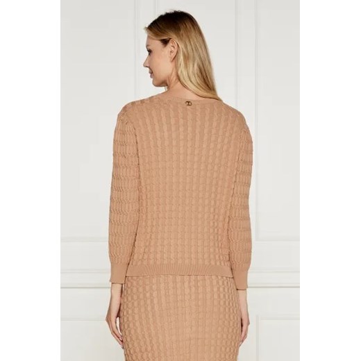 Twinset sweter damski z okrągłym dekoltem