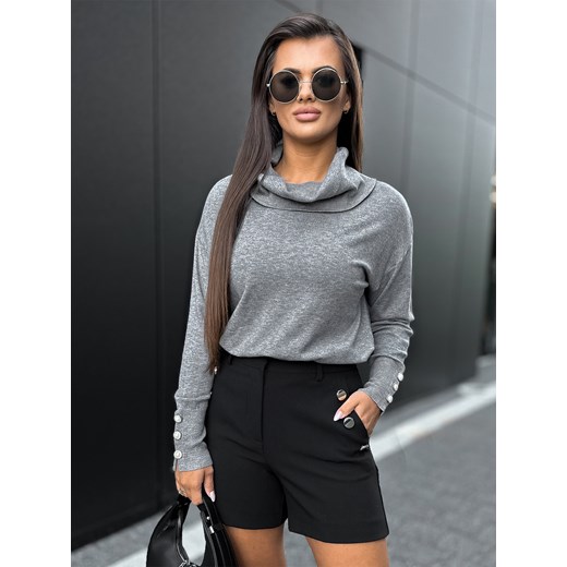 sweter sines szary one size ze sklepu UBRA w kategorii Swetry damskie - zdjęcie 175452266