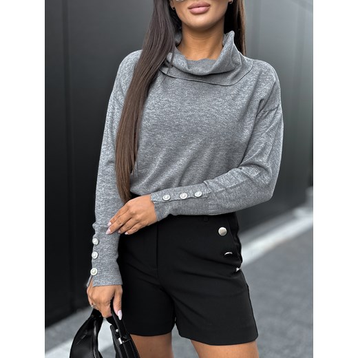 Sweter damski z golfem 