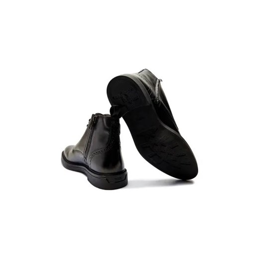 BOSS BLACK Skórzane buty wysokie Calev 46 okazja Gomez Fashion Store