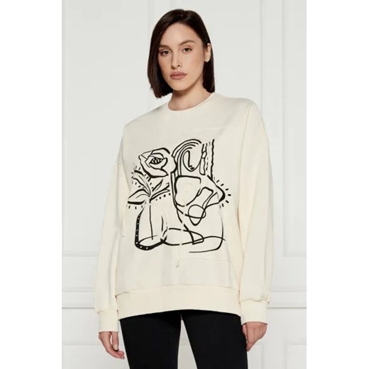 Desigual Bluza | Oversize fit ze sklepu Gomez Fashion Store w kategorii Bluzy damskie - zdjęcie 175456009