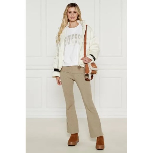 GUESS Spodnie dzianinowe NINA | flare fit Guess XS Gomez Fashion Store
