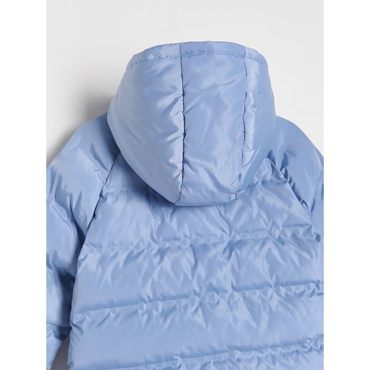 Reserved - Pikowana kurtka z metalicznym połyskiem - niebieski Reserved 164 (13 lat) Reserved