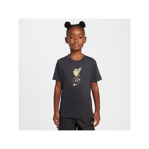 T-shirt piłkarski dla dużych dzieci Nike Liverpool F.C. - Szary Nike L Nike poland