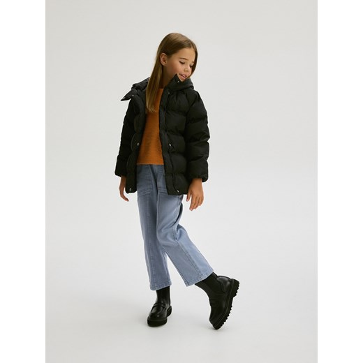 Reserved - Botki z elastyczną wstawką - czarny ze sklepu Reserved w kategorii Buty zimowe dziecięce - zdjęcie 175461588