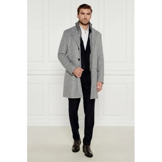 BOSS BLACK Płaszcz 2w1 h-hyde | z dodatkiem wełny 54 Gomez Fashion Store