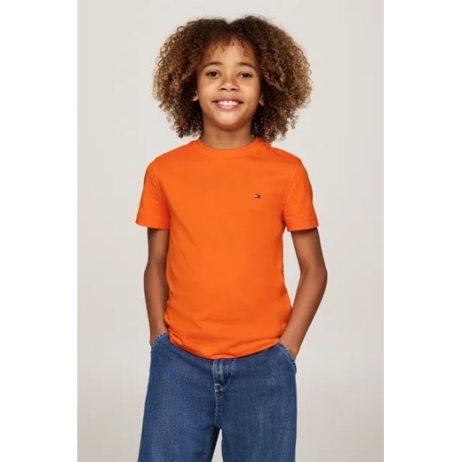 T-shirt chłopięce Tommy Hilfiger bawełniany 