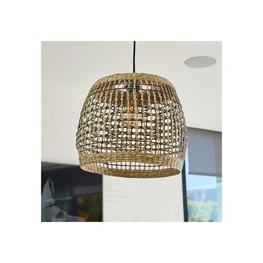 lumisky Lampa zewnętrzna &quot;Cesare&quot; w kolorze jasnobrązowym - wys. 28 x Ø 35 cm ze sklepu Limango Polska w kategorii Oświetlenie ogrodowe - zdjęcie 175471257