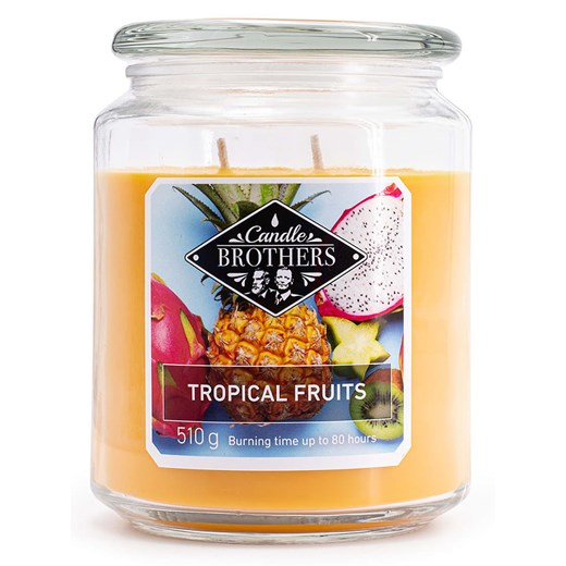 Candle Brothers Świeca zapachowa &quot;Tropical Fruits&quot; - 510 g Candle Brothers onesize promocja Limango Polska
