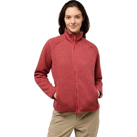Czerwona bluza damska Jack Wolfskin