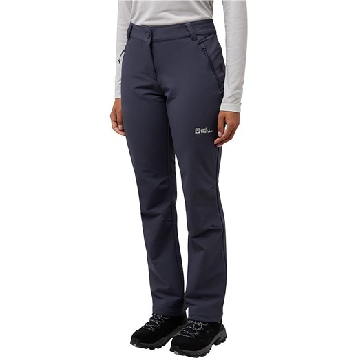 Jack Wolfskin Spodnie funkcyjne &quot;Activate Thermic&quot; w kolorze antracytowym ze sklepu Limango Polska w kategorii Spodnie damskie - zdjęcie 175472306