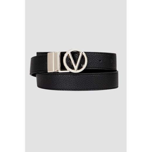 VALENTINO Czarny pasek Roof Plaque Buckle Belt, Rozmiar XS ze sklepu outfit.pl w kategorii Paski damskie - zdjęcie 175472679