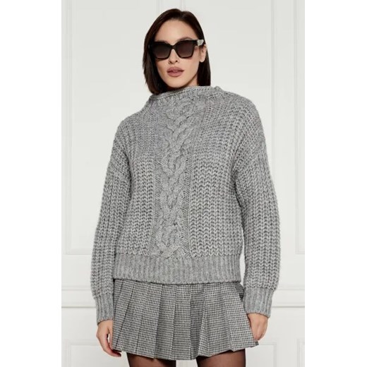 Liu Jo Sweter | Regular Fit | z dodatkiem wełny ze sklepu Gomez Fashion Store w kategorii Swetry damskie - zdjęcie 175475167