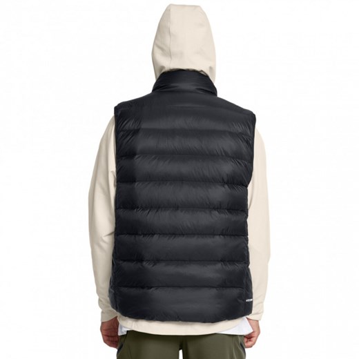 Męski bezrękawnik z puchem naturalnym Under Armour Legend Down Vest - czarny ze sklepu Sportstylestory.com w kategorii Kamizelki męskie - zdjęcie 175480405